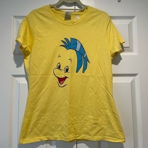 Disney flounder shirt